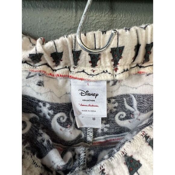 Hanna Andersson Nightmare Before Christmas PJ Holiday Flannel Pant Men Unisex L - Picture 3 of 3